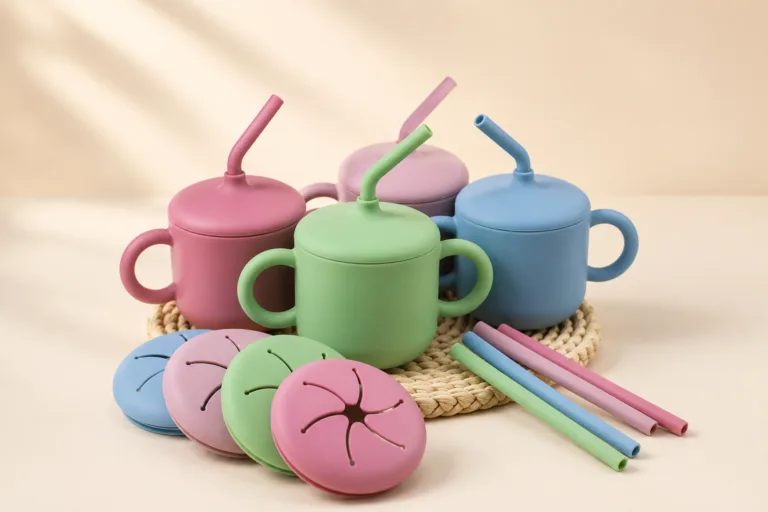 Silicone Baby Cup for Snack or Drinking